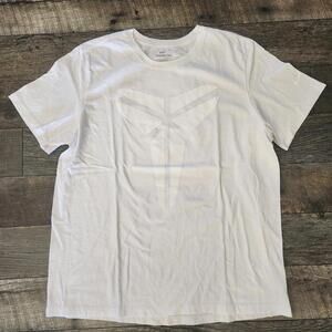 Kobe Black Mamba T Shirt Tee Mens White Double Sided Textured 8 24 Rare